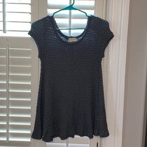 Altar’D State Knitted Blue/Grey Top